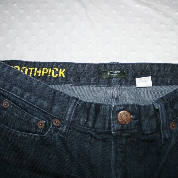 J. Crew Factory | Toothpick Jeans 9" Rise | 32 - Picture 7 of 16
